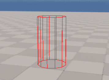 Cylinder Draw Debug Shape Screenshot